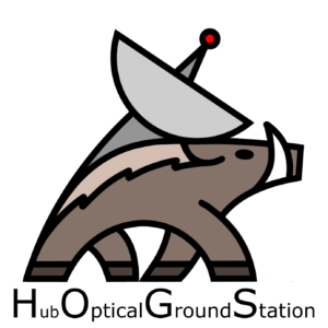 Logo of the Hub Optical Ground Station (HOGS)